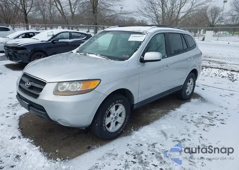 2007 Hyundai Santa Fe Gls z USA, uszkodzony, nr VIN 5NMSG13DX7H036734